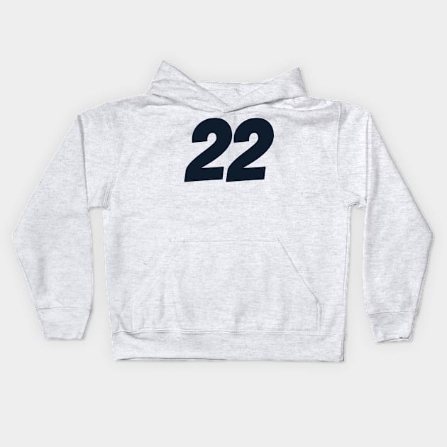 Yuki Tsunoda 22 - Driver Number Kids Hoodie by GreazyL